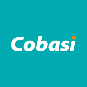 Logotipo da Cobasi, rede de varejo para pet, com produtos e serviços especificos para animais. Concorrente da Pets e PetLove.